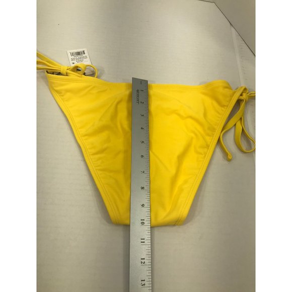 Shade And Shore Women's Size Large 12-14 Side Tie Cheeky Bikini Swim Bottom - Picture 8 of 8